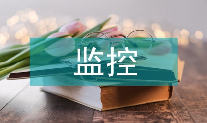 財務風險的監控與預警